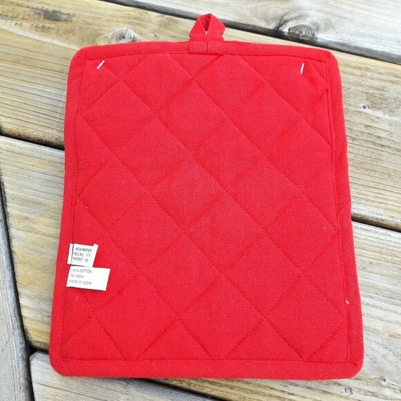 CUTE Peppermint Swirl Dish Towel and Pot Holder - Picture 3 of 3